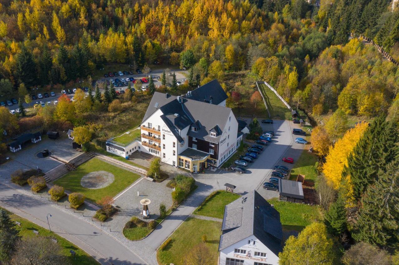 Alte Schleiferei Hotel Breitenbrunn  Buitenkant foto